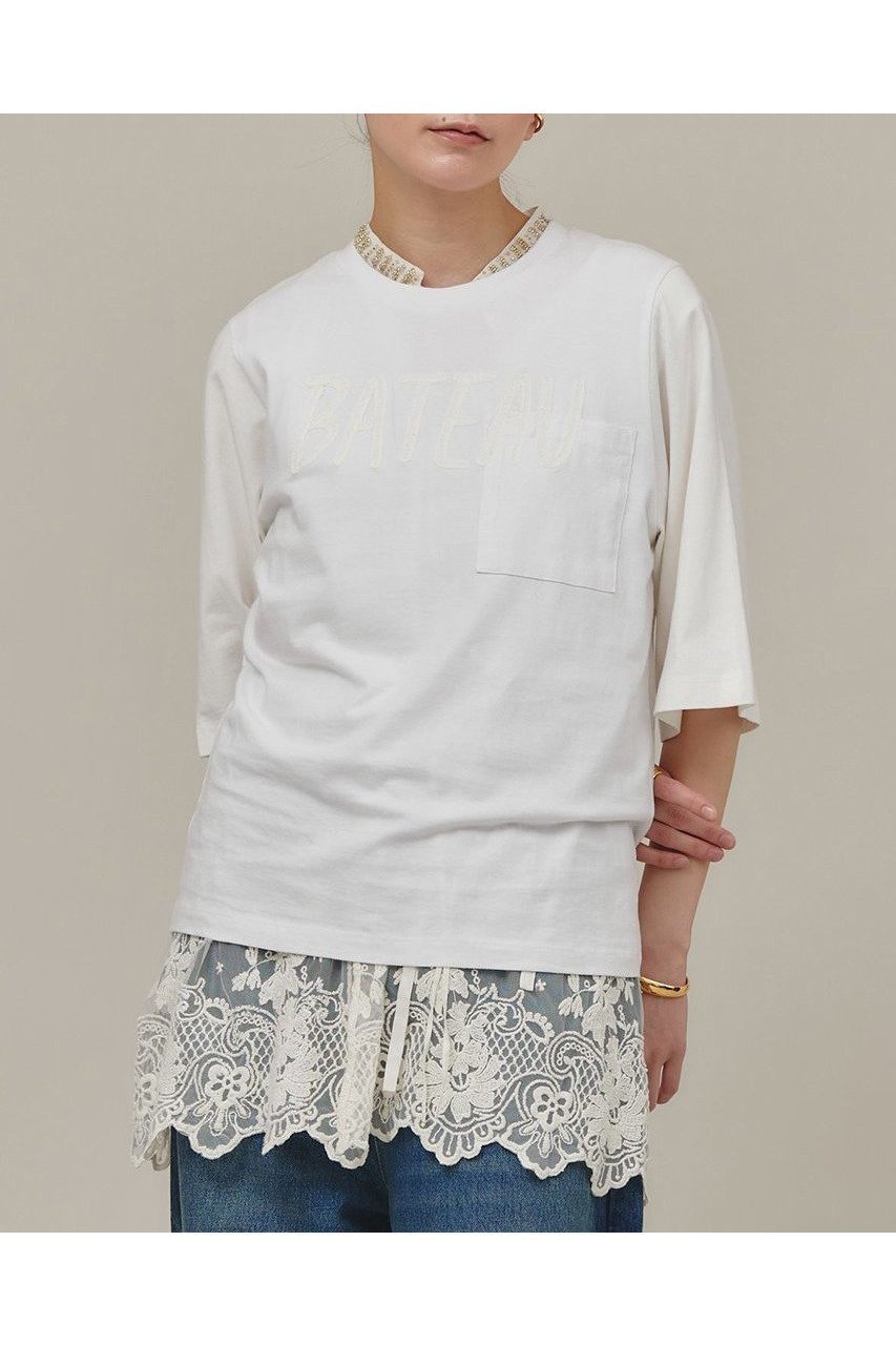 【カレンソロジー/Curensology】のBATEAU Tシャツ 人気、トレンドファッション・服の通販 founy(ファニー) 　ファッション　Fashion　レディースファッション　WOMEN　トップス・カットソー　Tops/Tshirt　シャツ/ブラウス　Shirts/Blouses　ロング / Tシャツ　T-Shirts　カットソー　Cut and Sewn　ショート　Short　スリーブ　Sleeve　 other-1|ID: prp329100004040086 ipo3291000000026950794