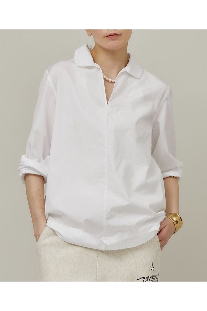 【カレンソロジー/Curensology】のコットンフラットカラーブラウス インテリア・キッズ・メンズ・レディースファッション・服の通販 founy(ファニー) https://founy.com/ ファッション Fashion レディースファッション WOMEN トップス・カットソー Tops/Tshirt シャツ/ブラウス Shirts/Blouses おすすめ Recommend なめらか Smooth スリーブ Sleeve タイプライター Typewriter フラット Flat フレア Flare ロング Long ワイド Wide エレガント 上品 Elegant |ID: prp329100004040087 ipo3291000000026950799