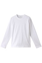 【エイトン/ATON】の12/- AIR SPINNING ロングスリーブ Tシャツ ホワイト|ID:prp329100004040732