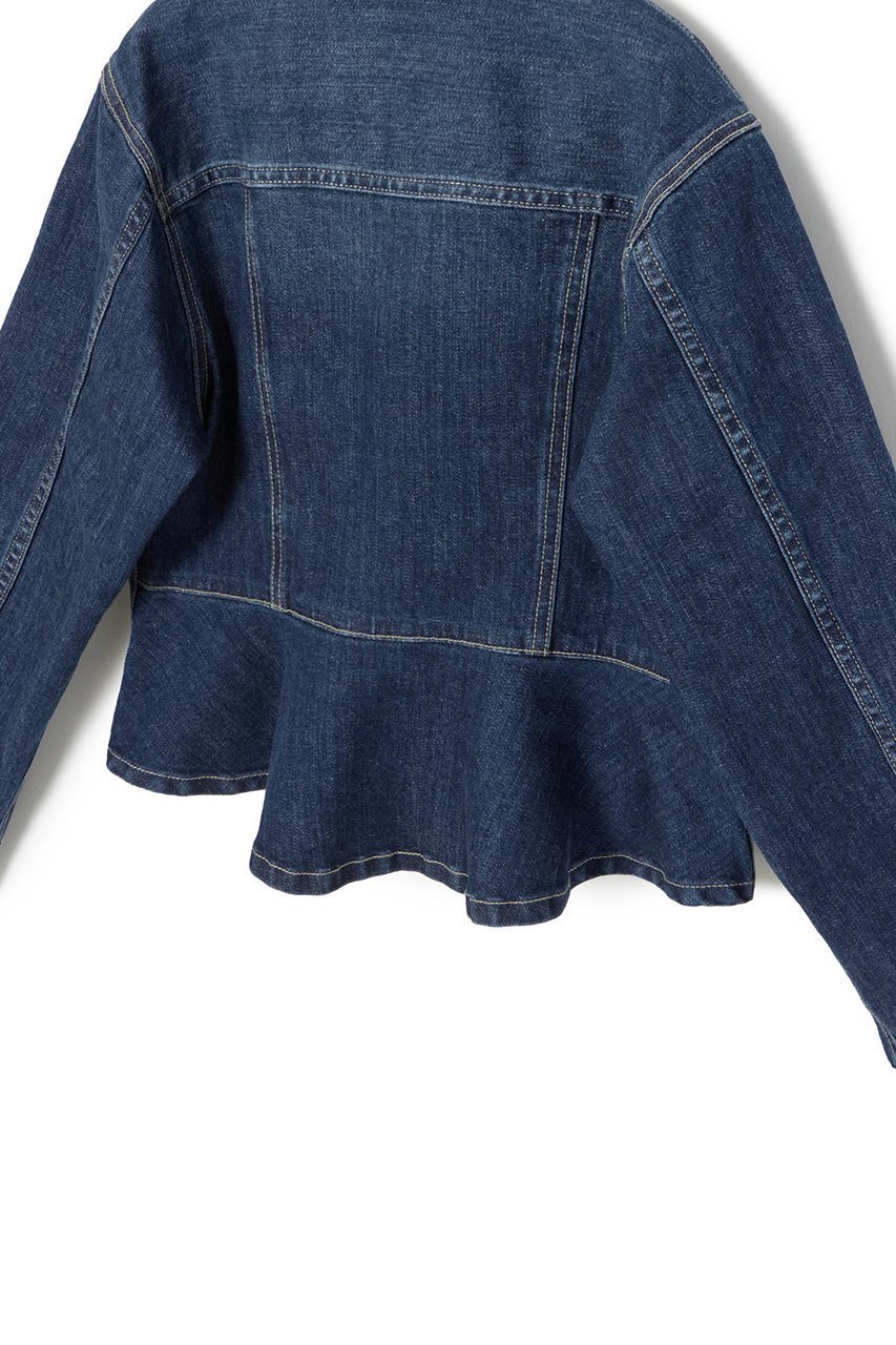 【アナイ/ANAYI】のストレッチデニムペプラム ジャケット 人気、トレンドファッション・服の通販 founy(ファニー) ファッション Fashion レディースファッション Fashion for Women アウター Coat / Outerwear Collection レディースジャケット・軽アウター Jackets コンパクト Compact, Small Size ジャケット Jacket, Outerwear ストレッチ Stretch, Stretchy Fabric デニム Denim, Jeans Material フェミニン Feminine, Girly ペプラム Peplum, Flared Hem 秋 Autumn other-6|ID: prp329100004040766 ipo3291000000035968877