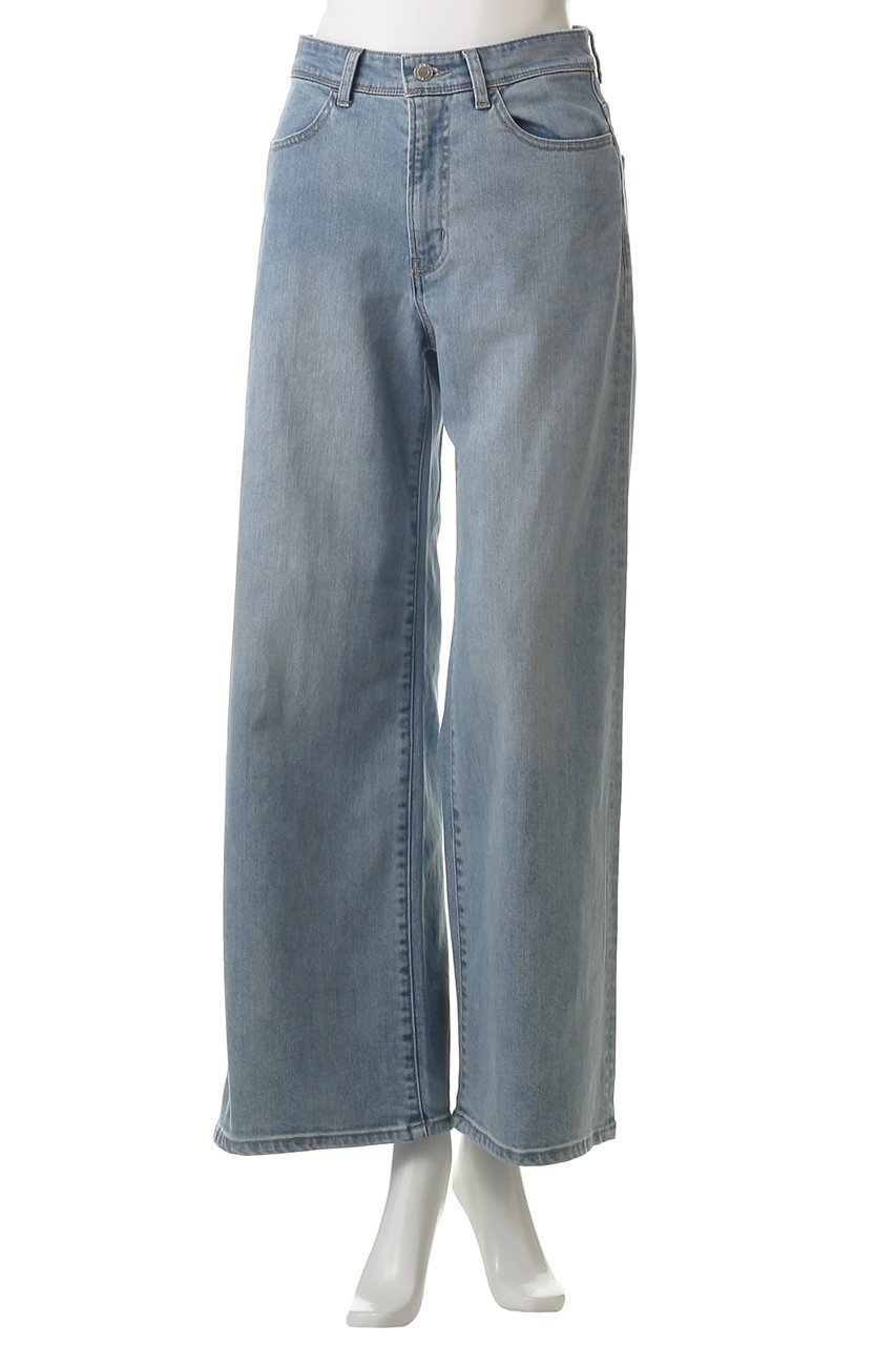 【アナイ/ANAYI】のストレッチデニムワイドパンツ 人気、トレンドファッション・服の通販 founy(ファニー) 　ファッション　Fashion　レディースファッション　Fashion for Women　パンツ　Pants & Trousers　デニムパンツ・ジーンズ・美脚デニム　Denim Jeans & Pants　ストレッチ　Stretch, Stretchy Fabric　デニム　Denim, Jeans Material　夏　Summer　other-2|ID: prp329100004040768 ipo3291000000035372945