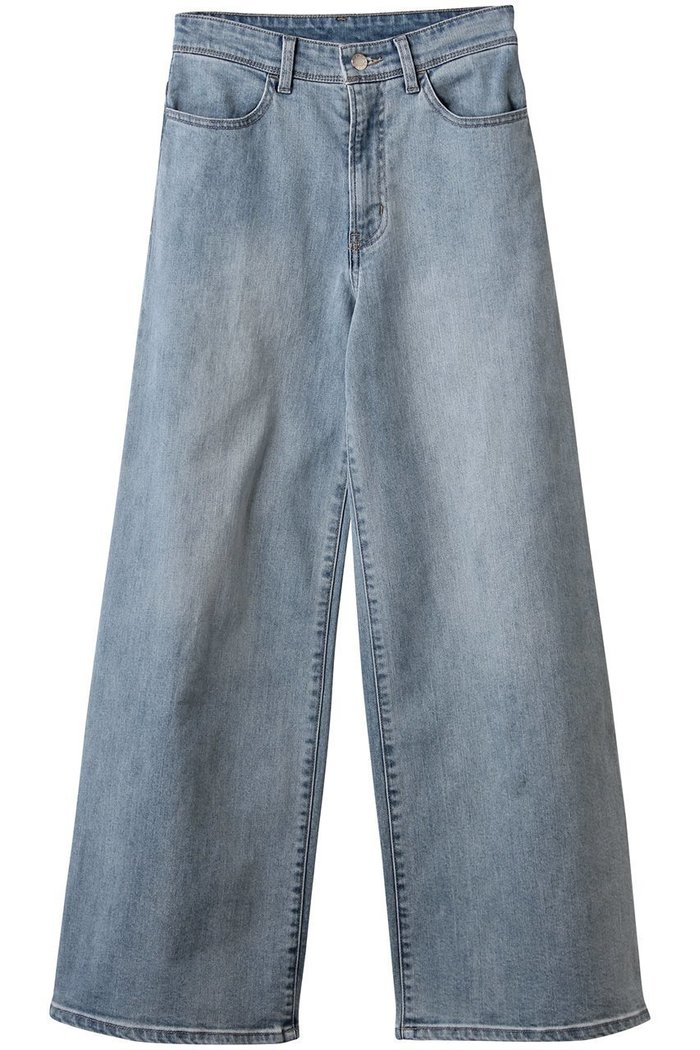 【アナイ/ANAYI】のストレッチデニムワイドパンツ インテリア・キッズ・メンズ・レディースファッション・服の通販 founy(ファニー) https://founy.com/ ファッション Fashion レディースファッション Fashion for Women パンツ Pants & Trousers デニムパンツ・ジーンズ・美脚デニム Denim Jeans & Pants ストレッチ Stretch, Stretchy Fabric デニム Denim, Jeans Material 夏 Summer |ID: prp329100004040768 ipo3291000000036099286