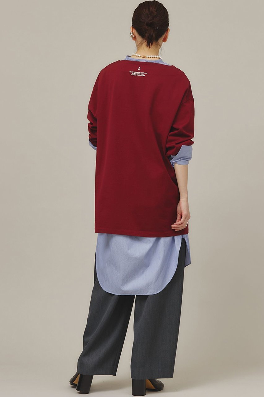 【カレンソロジー/Curensology】の〈&RC〉ウルティマコットンプルオーバー 人気、トレンドファッション・服の通販 founy(ファニー) 　ファッション　Fashion　レディースファッション　WOMEN　トップス・カットソー　Tops/Tshirt　ニット　Knit Tops　プルオーバー　Pullover　カリフォルニア　California　カーゴパンツ　Cargo Pants　キャラクター　Character　シンプル　Simple　デニム　Denim　ミリタリー　Military　ワイド　Wide　ワーク　Work　おすすめ　Recommend　other-6|ID: prp329100004040771 ipo3291000000031409777