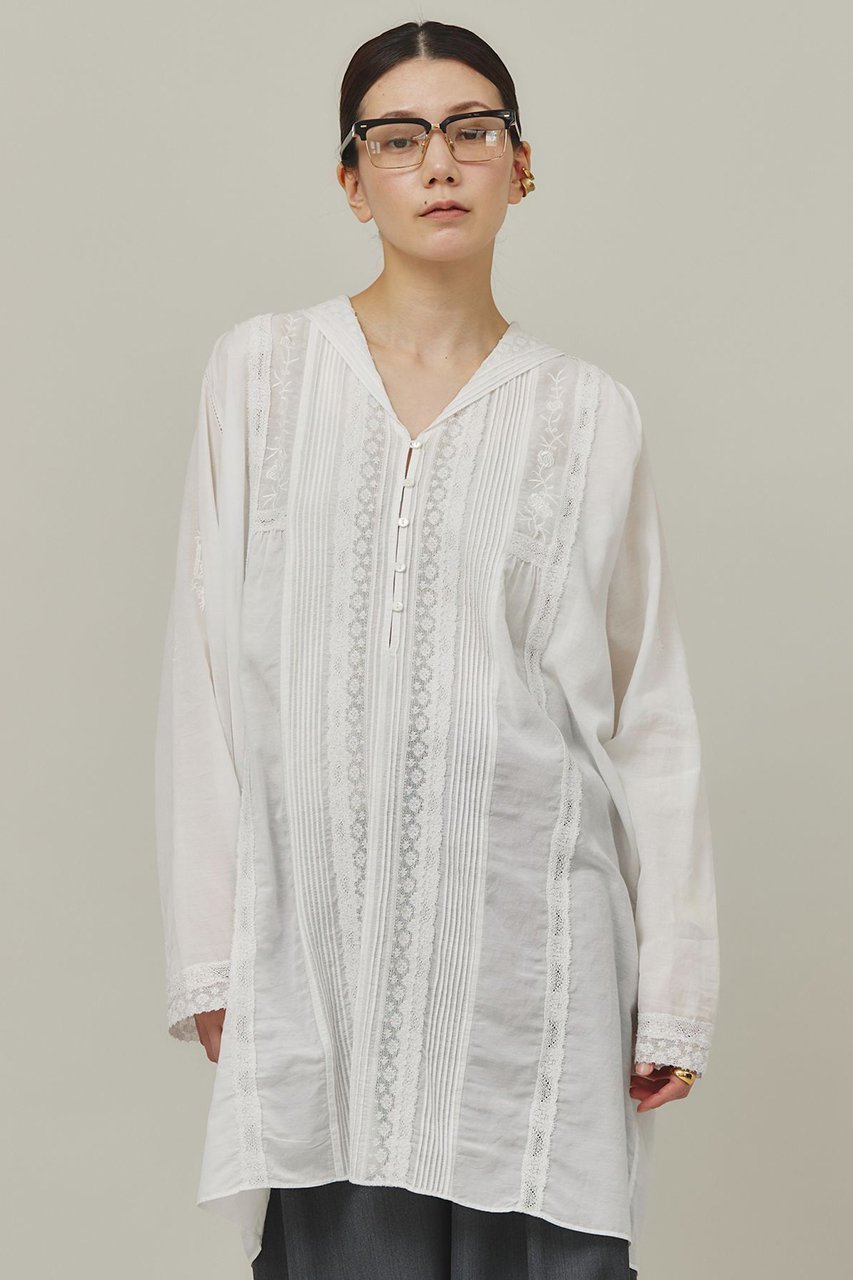 【カレンソロジー/Curensology】のコットンレーヨンレースチュニック 人気、トレンドファッション・服の通販 founy(ファニー) 　ファッション　Fashion　レディースファッション　Fashion for Women　ワンピース　Dresses　チュニック　Tunic Tops & Dresses　おすすめ　Recommended / Our Picks　インド　Indian Textile　シンプル　Simple, Minimal　チュニック　Tunic, Long Top　デニム　Denim, Jeans Material　ベスト　Vest, Waistcoat　レース　Lace, Lace Fabric　ワイド　Wide, Wide Fit　ヴィンテージ　Vintage Style　A/W・秋冬　Autumn/Winter　 other-1|ID: prp329100004040775 ipo3291000000032876738