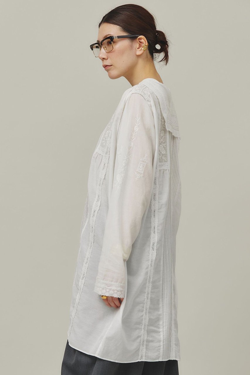 【カレンソロジー/Curensology】のコットンレーヨンレースチュニック 人気、トレンドファッション・服の通販 founy(ファニー) 　ファッション　Fashion　レディースファッション　Fashion for Women　ワンピース　Dresses　チュニック　Tunic Tops & Dresses　おすすめ　Recommended / Our Picks　インド　Indian Textile　シンプル　Simple, Minimal　チュニック　Tunic, Long Top　デニム　Denim, Jeans Material　ベスト　Vest, Waistcoat　レース　Lace, Lace Fabric　ワイド　Wide, Wide Fit　ヴィンテージ　Vintage Style　A/W・秋冬　Autumn/Winter　other-2|ID: prp329100004040775 ipo3291000000032876753