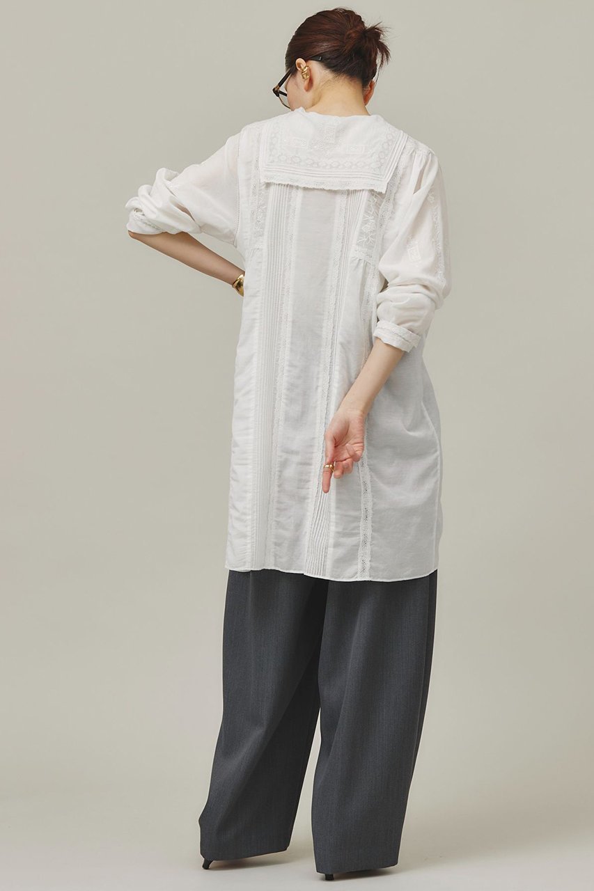 【カレンソロジー/Curensology】のコットンレーヨンレースチュニック 人気、トレンドファッション・服の通販 founy(ファニー) 　ファッション　Fashion　レディースファッション　Fashion for Women　ワンピース　Dresses　チュニック　Tunic Tops & Dresses　おすすめ　Recommended / Our Picks　インド　Indian Textile　シンプル　Simple, Minimal　チュニック　Tunic, Long Top　デニム　Denim, Jeans Material　ベスト　Vest, Waistcoat　レース　Lace, Lace Fabric　ワイド　Wide, Wide Fit　ヴィンテージ　Vintage Style　A/W・秋冬　Autumn/Winter　other-6|ID: prp329100004040775 ipo3291000000032876777
