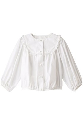 【アミカ/AMICA / KIDS】 【KIDS】【別注】パールブラウス人気、トレンドファッション・服の通販 founy(ファニー) ファッション Fashion キッズファッション KIDS ギャザー Gather スリーブ Sleeve パール Pearl ロング Long 別注 Special Order |ID:prp329100004040924