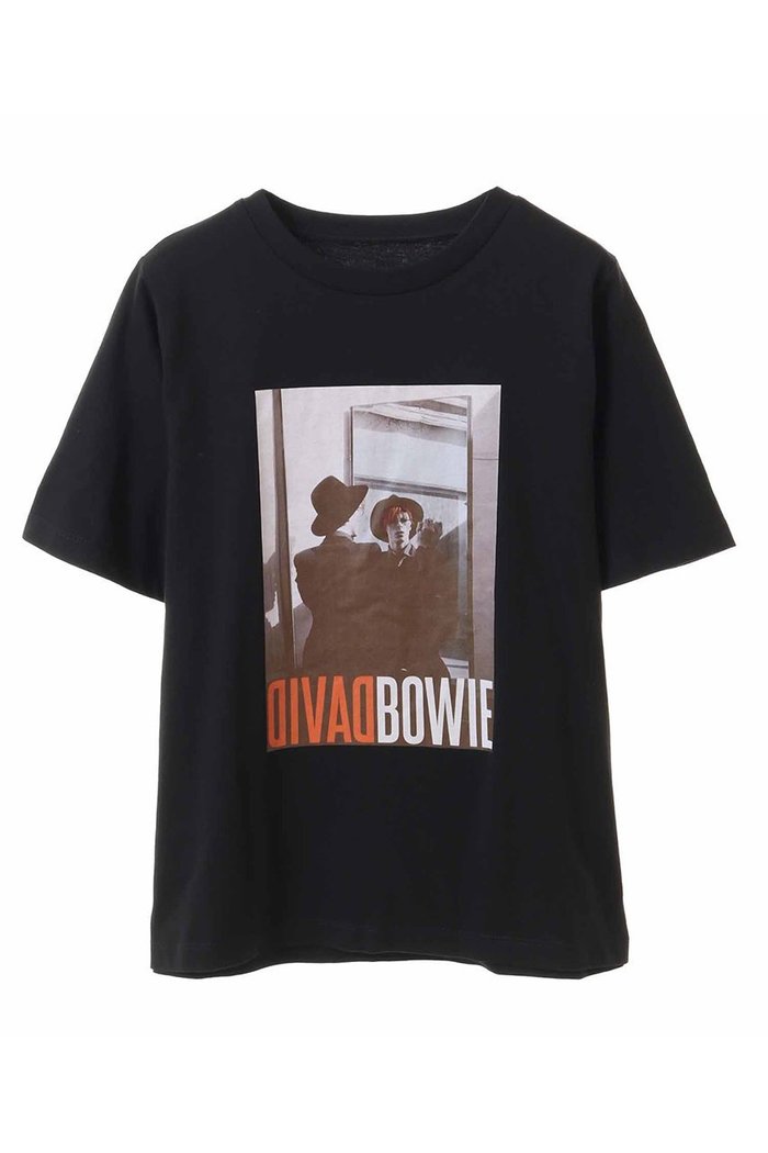 【トランテアン ソン ドゥ モード/31 Sons de mode】の【DAVID BOWIE】ミラーフォトTシャツ インテリア・キッズ・メンズ・レディースファッション・服の通販 founy(ファニー) https://founy.com/ ファッション Fashion レディースファッション WOMEN トップス・カットソー Tops/Tshirt シャツ/ブラウス Shirts/Blouses ロング / Tシャツ T-Shirts カットソー Cut and Sewn ショート Short スリーブ Sleeve ルーズ Loose 再入荷 Restock/Back In Stock/Re Arrival 定番 Standard |ID: prp329100004041783 ipo3291000000029639282