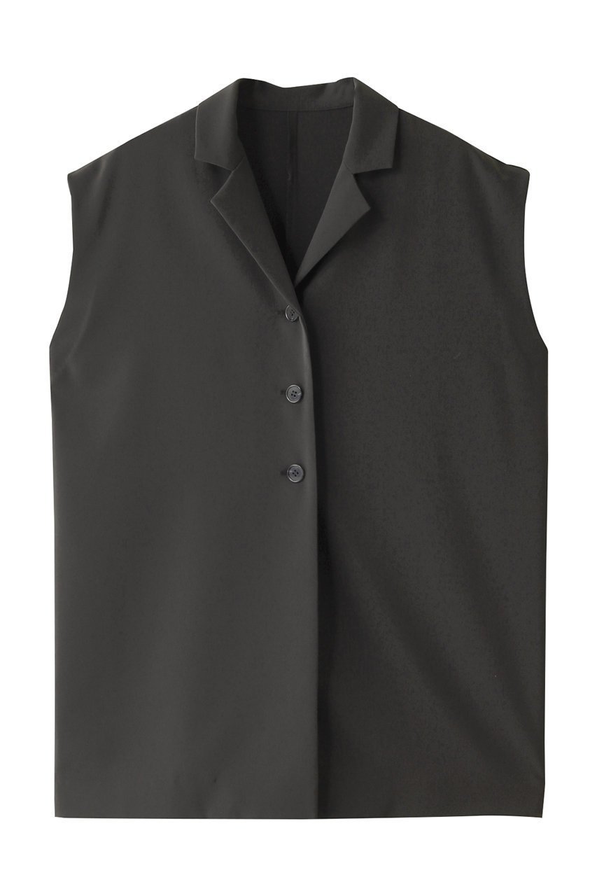 【リムアーク/RIM.ARK】のRelax comfy box tops/トップス インテリア・キッズ・メンズ・レディースファッション・服の通販 founy(ファニー) ファッション Fashion レディースファッション Fashion for Women トップス・カットソー Cut & Sew Tops シャツ・ブラウス・オフィスカジュアル Elegant Blouses & Button-Ups ショート Short, Short Length スタイリッシュ Stylish, Fashionable ストレッチ Stretch, Stretchy Fabric スリーブ Sleeve, Long Sleeve / Short Sleeve フィット Fit, Slim Fit ベスト Vest, Waistcoat リラックス Relax, Relaxed Fit グレー|ID: prp329100004041803 ipo3291000000032879627