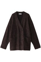 【リムアーク/RIM.ARK】のDouble breasted knit C/D/カーディガン ブラウン|ID: prp329100004041806 ipo3291000000032959481