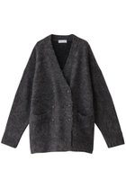 【リムアーク/RIM.ARK】のDouble breasted knit C/D/カーディガン チャコールグレー|ID: prp329100004041806 ipo3291000000032959489