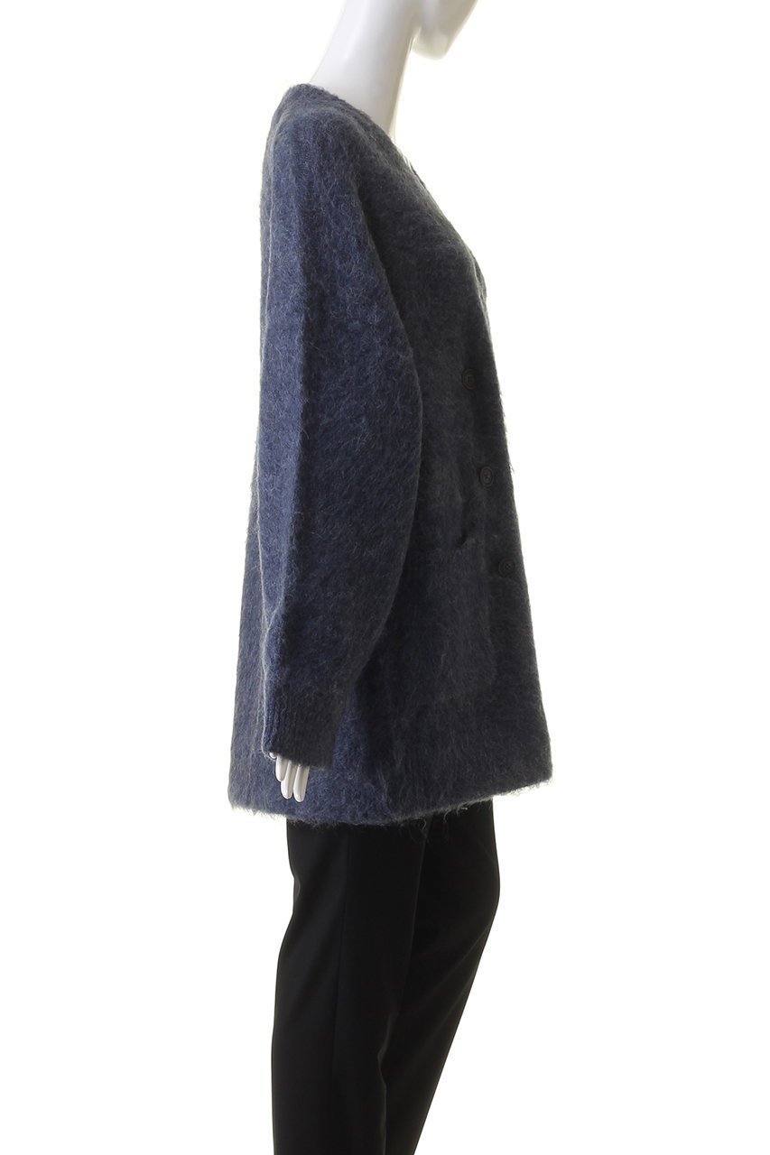 【リムアーク/RIM.ARK】のDouble breasted knit C/D/カーディガン 人気、トレンドファッション・服の通販 founy(ファニー) 　ファッション　Fashion　レディースファッション　Fashion for Women　トップス・カットソー　Cut & Sew Tops　ニット　Knit Tops & Sweaters　カーディガン・羽織り　Layered Style Cardigans　カーディガン　Cardigan, Knitwear　クール　Cool, Chic　ダブル　Double, Double-Breasted　フロント　Front, Front Design　ミックス　Mix, Mixed Style　other-3|ID: prp329100004041806 ipo3291000000032959497