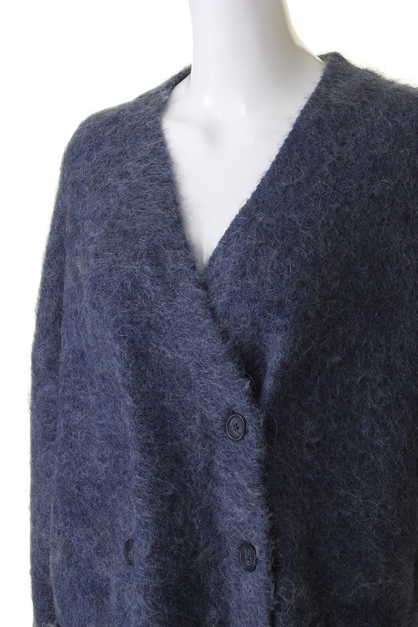 【リムアーク/RIM.ARK】のDouble breasted knit C/D/カーディガン 人気、トレンドファッション・服の通販 founy(ファニー) 　ファッション　Fashion　レディースファッション　Fashion for Women　トップス・カットソー　Cut & Sew Tops　ニット　Knit Tops & Sweaters　カーディガン・羽織り　Layered Style Cardigans　カーディガン　Cardigan, Knitwear　クール　Cool, Chic　ダブル　Double, Double-Breasted　フロント　Front, Front Design　ミックス　Mix, Mixed Style　other-5|ID: prp329100004041806 ipo3291000000032959504