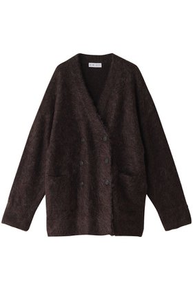 【リムアーク/RIM.ARK】 Double breasted knit C/D/カーディガン人気、トレンドファッション・服の通販 founy(ファニー) ファッション Fashion レディースファッション Fashion for Women トップス・カットソー Cut & Sew Tops ニット Knit Tops & Sweaters カーディガン・羽織り Layered Style Cardigans カーディガン Cardigan, Knitwear クール Cool, Chic ダブル Double, Double-Breasted フロント Front, Front Design ミックス Mix, Mixed Style |ID:prp329100004041806
