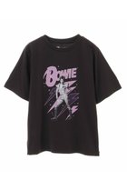 【トランテアン ソン ドゥ モード/31 Sons de mode】の【DAVID BOWIE】サンダーロゴTシャツ チャコールグレー|ID: prp329100004041812 ipo3291000000029639257