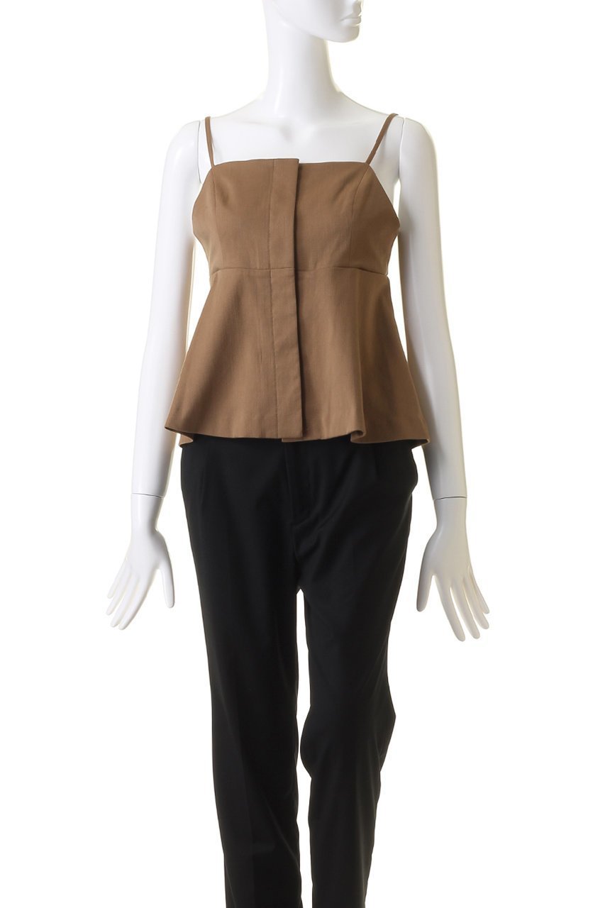 【アルアバイル/allureville】のデニムライクビスチェキャミ 人気、トレンドファッション・服の通販 founy(ファニー) 　ファッション　Fashion　レディースファッション　Fashion for Women　トップス・カットソー　Cut & Sew Tops　キャミソール&ノースリーブ　Camisoles & Sleeveless Tops　シャツ・ブラウス・オフィスカジュアル　Elegant Blouses & Button-Ups　ビスチェ　Bustiers & Corset Tops / Layered Bustier Style　おすすめ　Recommended / Our Picks　カットソー　Cut and Sewn Top　ノースリーブ　Sleeveless, No-Sleeve　フレア　Flare, Flared　エレガント 上品　Elegant　半袖　Short Sleeve, Half Sleeve　長袖　Long Sleeve, Full Sleeve　other-2|ID: prp329100004041838 ipo3291000000036400736