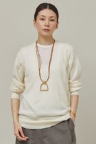 【カレンソロジー/Curensology】のファインウールVネックプルオーバー ホワイト|ID: prp329100004041847 ipo3291000000036896428