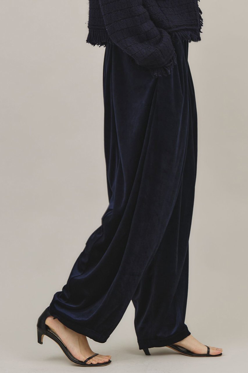 【カレンソロジー/Curensology】のベロアドロストパンツ 人気、トレンドファッション・服の通販 founy(ファニー) 　ファッション　Fashion　レディースファッション　Fashion for Women　パンツ　Pants & Trousers　なめらか　Smooth, Silky Texture　シンプル　Simple, Minimal　ベロア　Velour, Soft Velvet　エレガント 上品　Elegant　人気　Popular, Best Seller　A/W・秋冬　Autumn/Winter　other-2|ID: prp329100004041852 ipo3291000000032927436