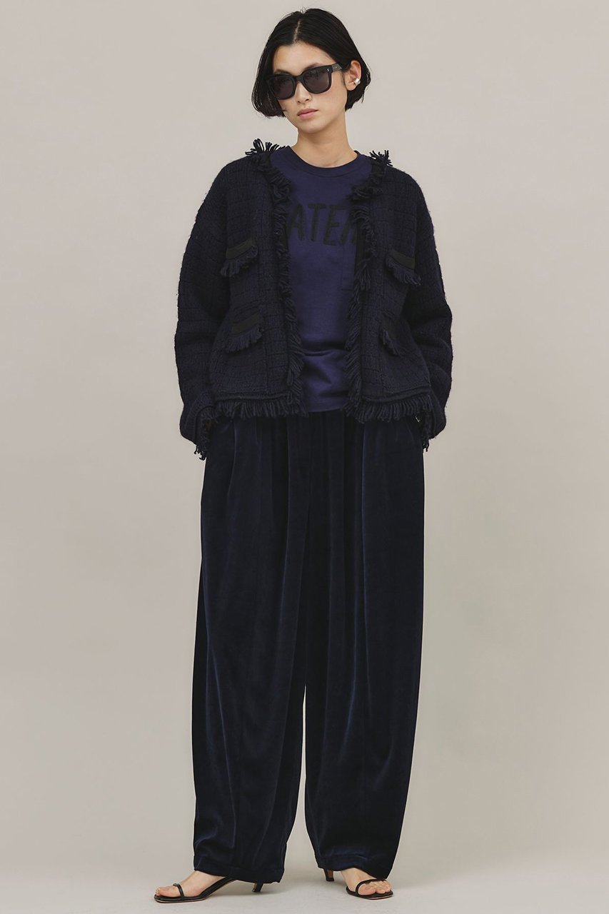 【カレンソロジー/Curensology】のベロアドロストパンツ 人気、トレンドファッション・服の通販 founy(ファニー) 　ファッション　Fashion　レディースファッション　Fashion for Women　パンツ　Pants & Trousers　なめらか　Smooth, Silky Texture　シンプル　Simple, Minimal　ベロア　Velour, Soft Velvet　エレガント 上品　Elegant　人気　Popular, Best Seller　A/W・秋冬　Autumn/Winter　other-4|ID: prp329100004041852 ipo3291000000032927451