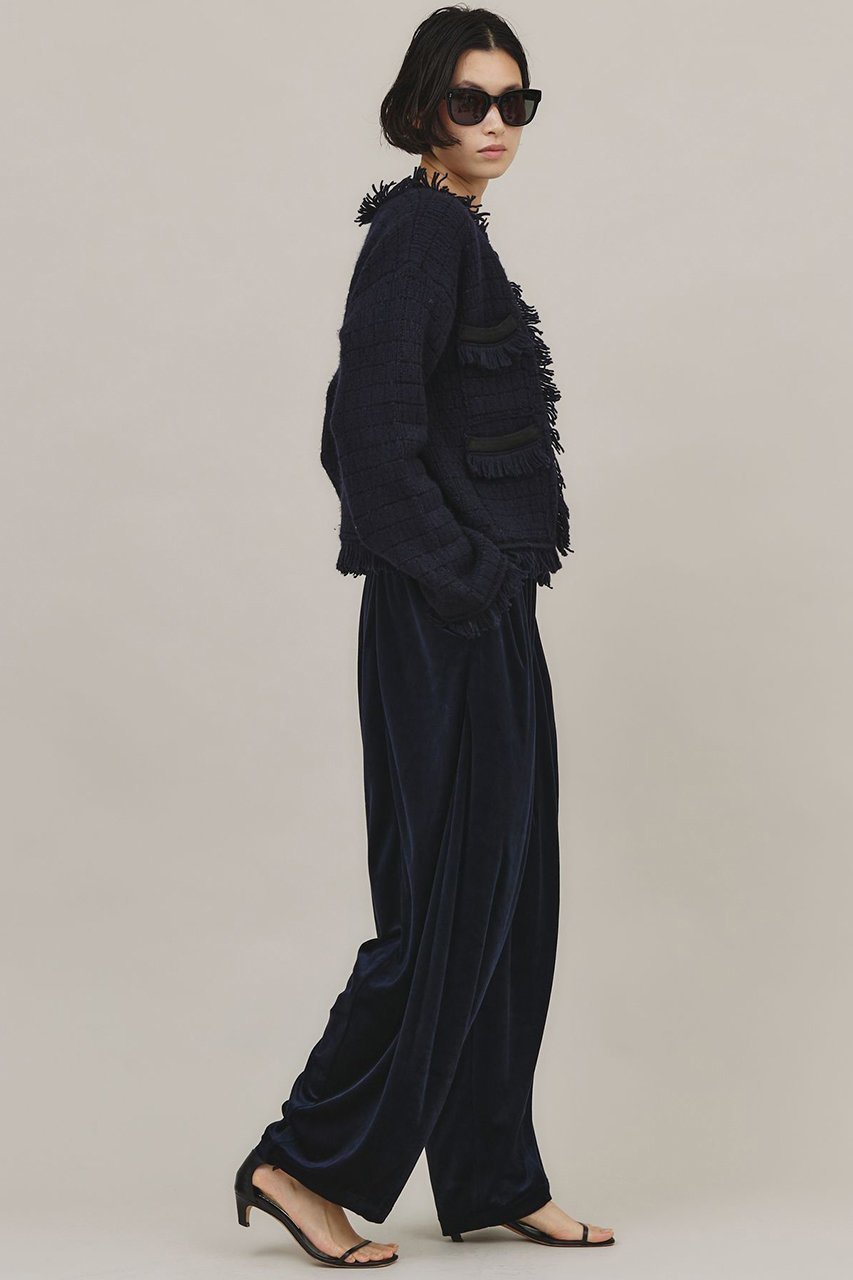 【カレンソロジー/Curensology】のベロアドロストパンツ 人気、トレンドファッション・服の通販 founy(ファニー) 　ファッション　Fashion　レディースファッション　Fashion for Women　パンツ　Pants & Trousers　なめらか　Smooth, Silky Texture　シンプル　Simple, Minimal　ベロア　Velour, Soft Velvet　エレガント 上品　Elegant　人気　Popular, Best Seller　A/W・秋冬　Autumn/Winter　other-5|ID: prp329100004041852 ipo3291000000032927459