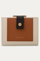 【クルニ/CULLNI】の【UNISEX】Leather Combination ウォレット with A Clasp マッシュルーム×アンバー|ID: prp329100004041876 ipo3291000000031754405