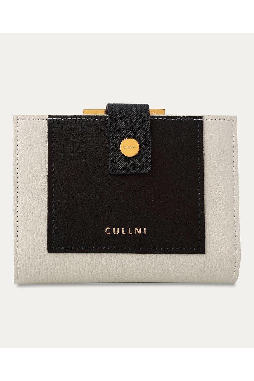 【クルニ/CULLNI】のLeather Combination ウォレット with A Clasp インテリア・キッズ・メンズ・レディースファッション・服の通販 founy(ファニー) 　ファッション　Fashion　レディースファッション　Fashion for Women　ミニ財布・二つ折り財布　Wallets & Card Cases　バッグ　Bags　ユニセックス　Unisex, Genderless　ウォレット　Wallet　ボックス　Boxy, Box Shape　ポケット　Pocket, Pocket Detail　モダン　Modern, Contemporary　財布　Wallet, Purse　アイボリー|ID: prp329100004041876 ipo3291000000032793901