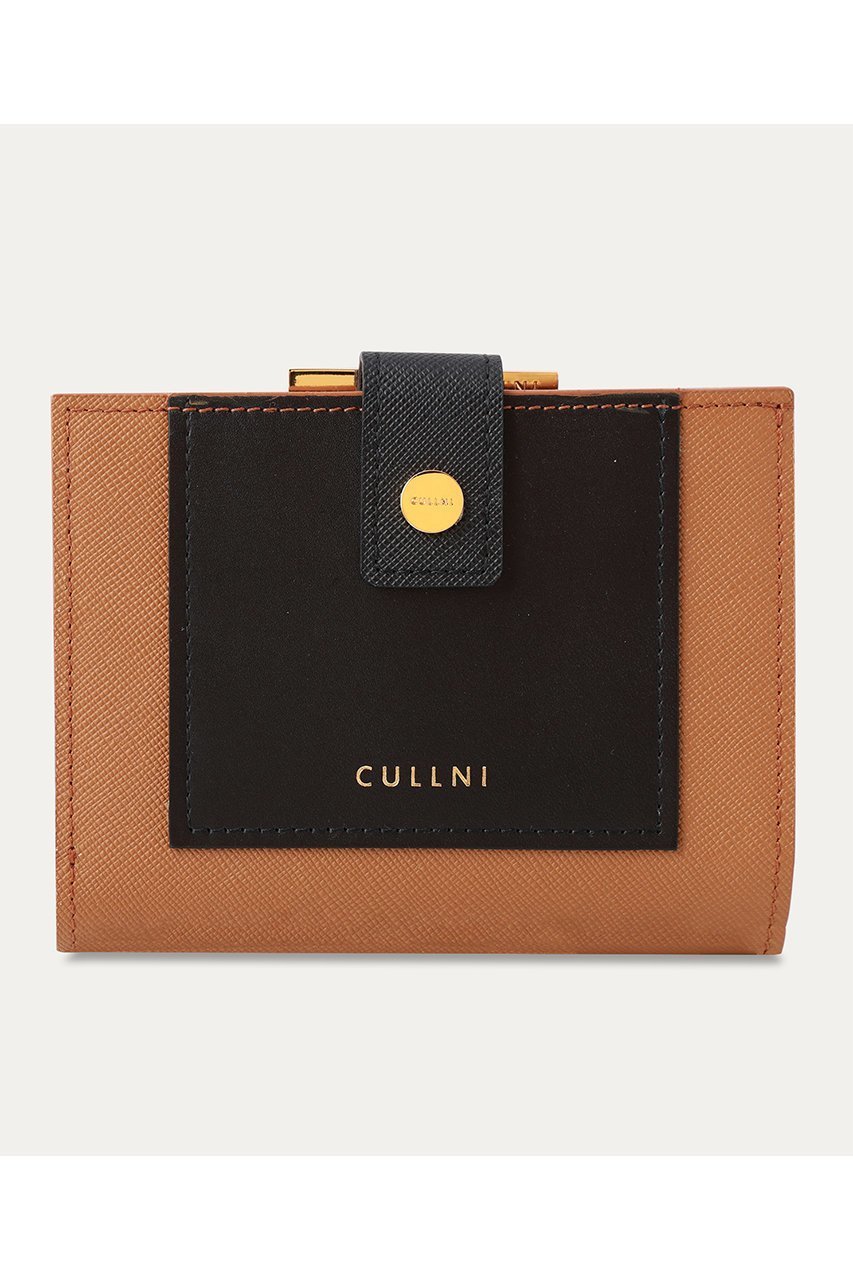 【クルニ/CULLNI】のLeather Combination ウォレット with A Clasp インテリア・キッズ・メンズ・レディースファッション・服の通販 founy(ファニー) 　ファッション　Fashion　レディースファッション　Fashion for Women　ミニ財布・二つ折り財布　Wallets & Card Cases　バッグ　Bags　ユニセックス　Unisex, Genderless　ウォレット　Wallet　ボックス　Boxy, Box Shape　ポケット　Pocket, Pocket Detail　モダン　Modern, Contemporary　財布　Wallet, Purse　アンバー|ID: prp329100004041876 ipo3291000000032793905