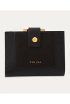 【クルニ/CULLNI】の【UNISEX】Leather Combination ウォレット with A Clasp ブラックコンビ|ID: prp329100004041876 ipo3291000000032793909