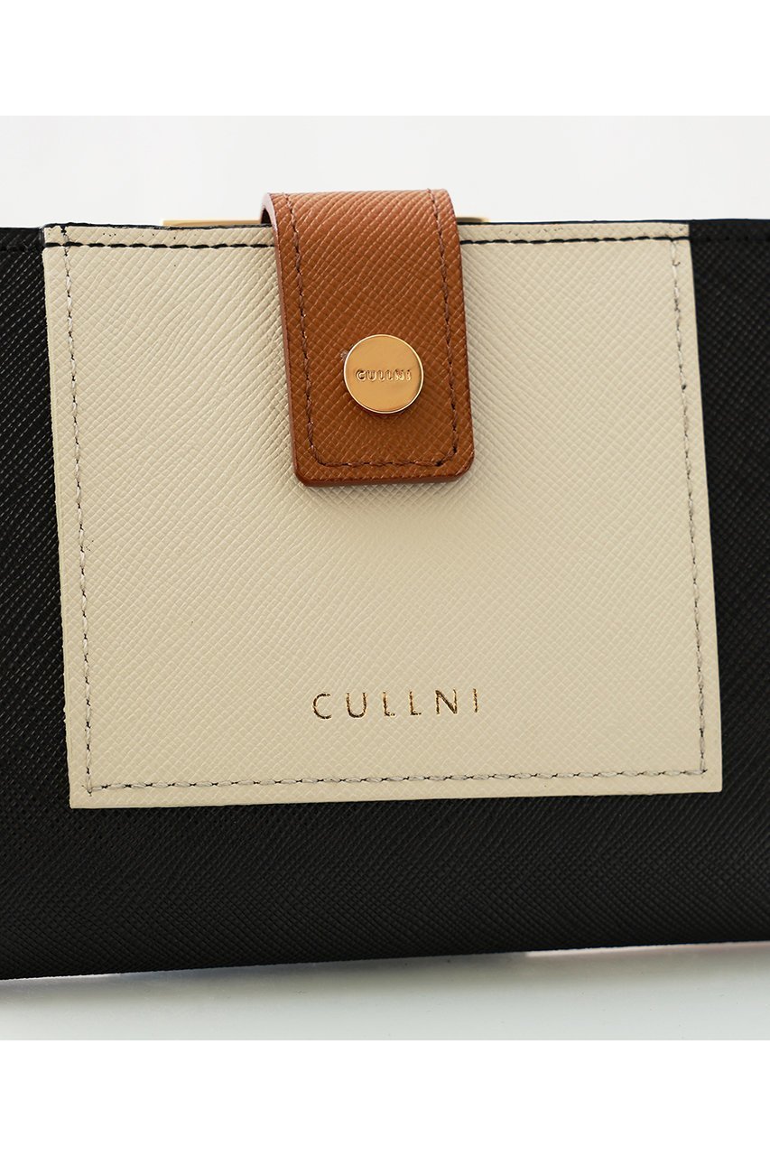 【クルニ/CULLNI】のLeather Combination ウォレット with A Clasp 人気、トレンドファッション・服の通販 founy(ファニー) 　ファッション　Fashion　レディースファッション　Fashion for Women　ミニ財布・二つ折り財布　Wallets & Card Cases　バッグ　Bags　ユニセックス　Unisex, Genderless　ウォレット　Wallet　ボックス　Boxy, Box Shape　ポケット　Pocket, Pocket Detail　モダン　Modern, Contemporary　財布　Wallet, Purse　other-2|ID: prp329100004041876 ipo3291000000032793921