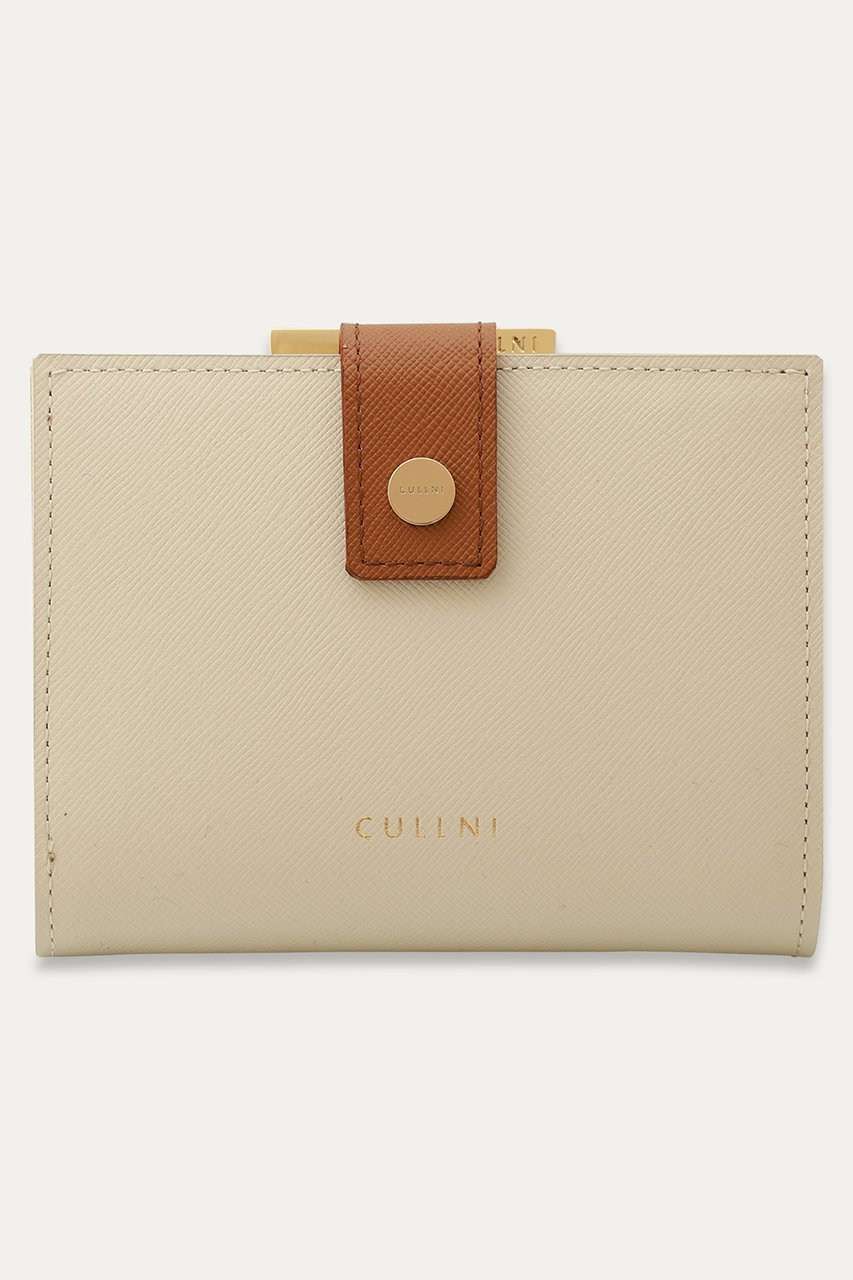 【クルニ/CULLNI】のLeather ウォレット with A Clasp インテリア・キッズ・メンズ・レディースファッション・服の通販 founy(ファニー) 　ファッション　Fashion　レディースファッション　Fashion for Women　ミニ財布・二つ折り財布　Wallets & Card Cases　バッグ　Bags　ユニセックス　Unisex, Genderless　ウォレット　Wallet　スタイリッシュ　Stylish, Fashionable　ボックス　Boxy, Box Shape　ポケット　Pocket, Pocket Detail　財布　Wallet, Purse　マッシュルーム×アンバー|ID: prp329100004041877 ipo3291000000032793956