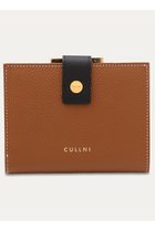 【クルニ/CULLNI】のLeather Wallet With A Clasp 人気、トレンドファッション・服の通販 founy(ファニー) ファッション Fashion レディースファッション Fashion for Women ミニ財布・二つ折り財布 Wallets & Card Cases ユニセックス Unisex, Genderless スタイリッシュ Stylish, Fashionable ボックス Boxy, Box Shape ポケット Pocket, Pocket Detail 財布 Wallet, Purse thumbnail シナモン|ID: prp329100004041877 ipo3291000000034745360
