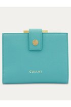 【クルニ/CULLNI】のLeather Wallet With A Clasp 人気、トレンドファッション・服の通販 founy(ファニー) ファッション Fashion レディースファッション Fashion for Women ミニ財布・二つ折り財布 Wallets & Card Cases ユニセックス Unisex, Genderless スタイリッシュ Stylish, Fashionable ボックス Boxy, Box Shape ポケット Pocket, Pocket Detail 財布 Wallet, Purse thumbnail ブルーグリーン|ID: prp329100004041877 ipo3291000000034745363