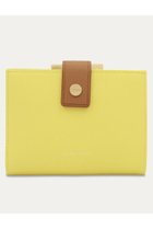 【クルニ/CULLNI】のLeather Wallet With A Clasp 人気、トレンドファッション・服の通販 founy(ファニー) ファッション Fashion レディースファッション Fashion for Women ミニ財布・二つ折り財布 Wallets & Card Cases ユニセックス Unisex, Genderless スタイリッシュ Stylish, Fashionable ボックス Boxy, Box Shape ポケット Pocket, Pocket Detail 財布 Wallet, Purse thumbnail イエロー|ID: prp329100004041877 ipo3291000000034745364