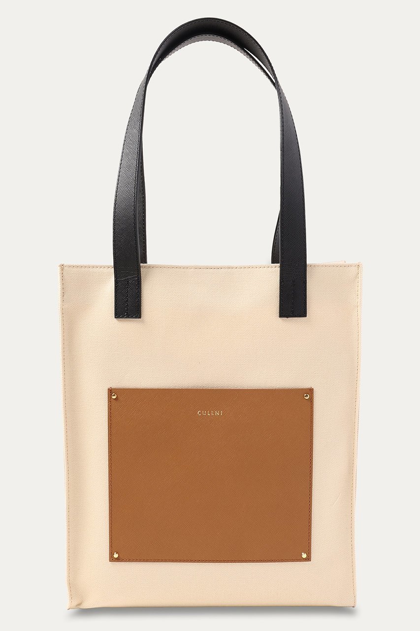 【クルニ/CULLNI】の【UNISEX】Leather Pocket キャンバスミニトートバッグ 人気、トレンドファッション・服の通販 founy(ファニー) 　ファッション　Fashion　レディースファッション　Fashion for Women　バッグ　Bags　ユニセックス　Unisex, Genderless　トートバッグ　Tote Bag, Large Shoulder Bag　ポケット　Pocket, Pocket Detail　エレガント 上品　Elegant　 other-1|ID: prp329100004041882 ipo3291000000032782959