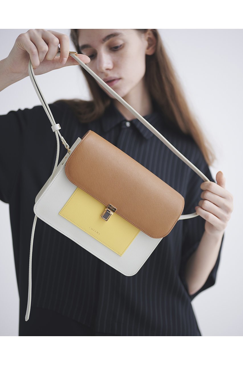 【クルニ/CULLNI】のLeather Flap ショルダーバッグ 人気、トレンドファッション・服の通販 founy(ファニー) 　ファッション　Fashion　レディースファッション　Fashion for Women　バッグ　Bags　ユニセックス　Unisex, Genderless　バランス　Balance, Style Balance　フラップ　Flap, Flap Pocket　ポケット　Pocket, Pocket Detail　モダン　Modern, Contemporary　エレガント 上品　Elegant　other-2|ID: prp329100004041887 ipo3291000000036420054