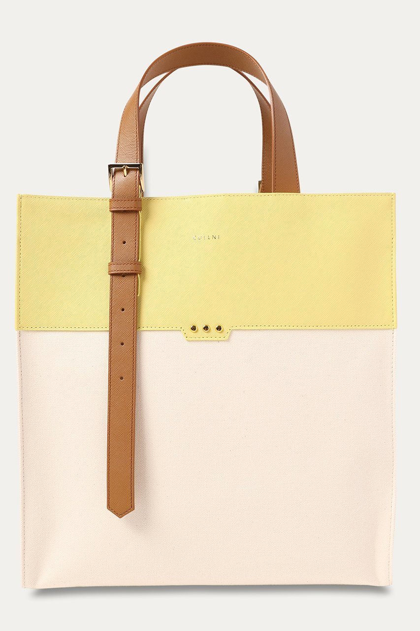 【クルニ/CULLNI】のBelt Handle Leather & Canvas Combination トートバッグ 人気、トレンドファッション・服の通販 founy(ファニー) 　ファッション　Fashion　レディースファッション　Fashion for Women　バッグ　Bags　ユニセックス　Unisex, Genderless　キャンバス　Canvas, Canvas Fabric　スタッズ　Studs, Metal Accents　ポケット　Pocket, Pocket Detail　 other-1|ID: prp329100004041889 ipo3291000000036554540