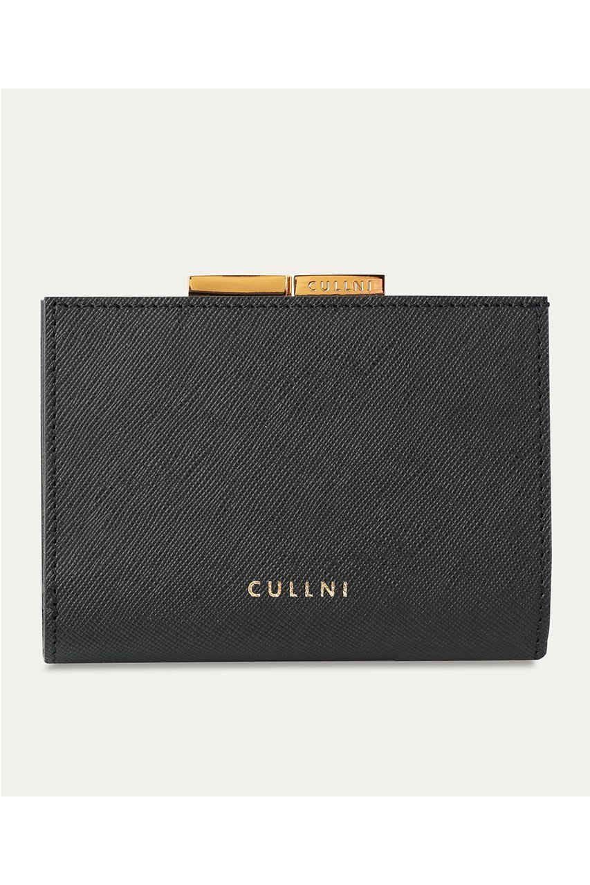 【クルニ/CULLNI】のLeather ミニウォレット with A Clasp インテリア・キッズ・メンズ・レディースファッション・服の通販 founy(ファニー) 　ファッション　Fashion　レディースファッション　Fashion for Women　ミニ財布・二つ折り財布　Wallets & Card Cases　ユニセックス　Unisex, Genderless　コンパクト　Compact, Small Size　シンプル　Simple, Minimal　ボックス　Boxy, Box Shape　ポケット　Pocket, Pocket Detail　エレガント 上品　Elegant　財布　Wallet, Purse　ブラック|ID: prp329100004041890 ipo3291000000032793869