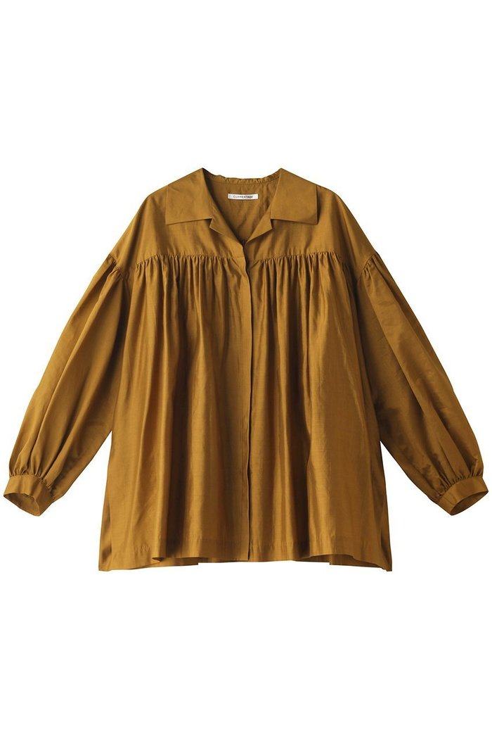 【マルティニーク/martinique】の【CURRENTAGE】SILK PLAINシャツ インテリア・キッズ・メンズ・レディースファッション・服の通販 founy(ファニー) https://founy.com/ ファッション Fashion レディースファッション WOMEN トップス・カットソー Tops/Tshirt シャツ/ブラウス Shirts/Blouses ギャザー Gather シルク Silk スキニー Skinny スリーブ Sleeve バランス Balance フェミニン Feminine ボトム Bottom ロング Long |ID: prp329100004041988 ipo3291000000030033208