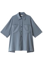 【マノフ/MANOF】のBACK LAYER SHIRT/シャツ BLUE|ID: prp329100004043175 ipo3291000000027745666