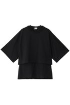 【マノフ/MANOF】のMESH LAYERED CUT TOPS/トップス BLACK|ID: prp329100004043176 ipo3291000000027745669