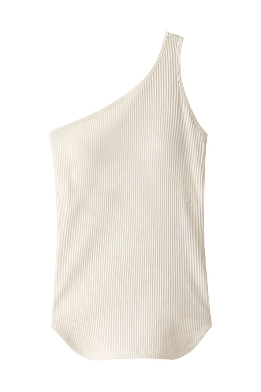 【ル フィル/LE PHIL】のカップインリブワンショルダートップ 人気、トレンドファッション・服の通販 founy(ファニー) 　ファッション　Fashion　レディースファッション　Fashion for Women　トップス・カットソー　Cut & Sew Tops　キャミソール&ノースリーブ　Camisoles & Sleeveless Tops　シャツ・ブラウス・オフィスカジュアル　Elegant Blouses & Button-Ups　ロングTシャツ・Tシャツ　Longline T-Shirts & Tees　カットソー・ベーシックTシャツ　Cut-and-Sewn Tops / Stretch Tees & Basics　インナー　Innerwear　キャミソール　Camisole, Spaghetti Strap Top　ショルダー　Shoulder, Shoulder Strap　タンク　Tank Top, Sleeveless Top　 other-1|ID: prp329100004043180 ipo3291000000032914404