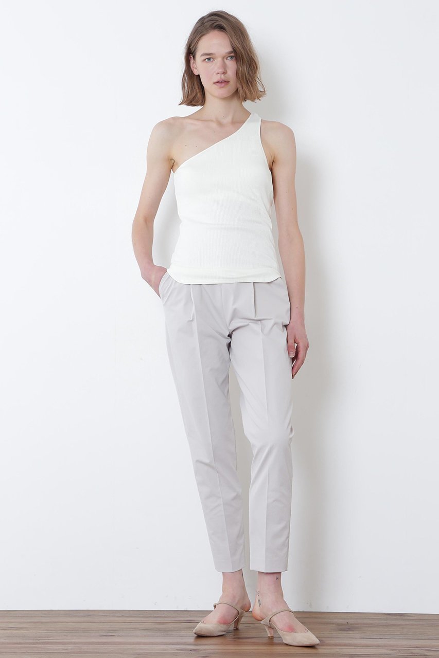 【ル フィル/LE PHIL】のカップインリブワンショルダートップ 人気、トレンドファッション・服の通販 founy(ファニー) 　ファッション　Fashion　レディースファッション　Fashion for Women　トップス・カットソー　Cut & Sew Tops　キャミソール&ノースリーブ　Camisoles & Sleeveless Tops　シャツ・ブラウス・オフィスカジュアル　Elegant Blouses & Button-Ups　ロングTシャツ・Tシャツ　Longline T-Shirts & Tees　カットソー・ベーシックTシャツ　Cut-and-Sewn Tops / Stretch Tees & Basics　インナー　Innerwear　キャミソール　Camisole, Spaghetti Strap Top　ショルダー　Shoulder, Shoulder Strap　タンク　Tank Top, Sleeveless Top　other-3|ID: prp329100004043180 ipo3291000000035791683