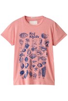 【マザー/MOTHER】の【SUPERIOR】SEA SHELLS プリントTシャツ(SHA) ピンク|ID:prp329100004043186