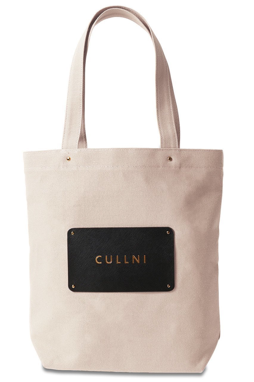 【クルニ/CULLNI】の【UNISEX】コットン トートバッグ インテリア・キッズ・メンズ・レディースファッション・服の通販 founy(ファニー) 　ファッション　Fashion　レディースファッション　Fashion for Women　バッグ　Bags　ユニセックス　Unisex, Genderless　シンプル　Simple, Minimal　トートバッグ　Tote Bag, Large Shoulder Bag　パッチ　Patch, Appliqué　サンド|ID: prp329100004043222 ipo3291000000032795328