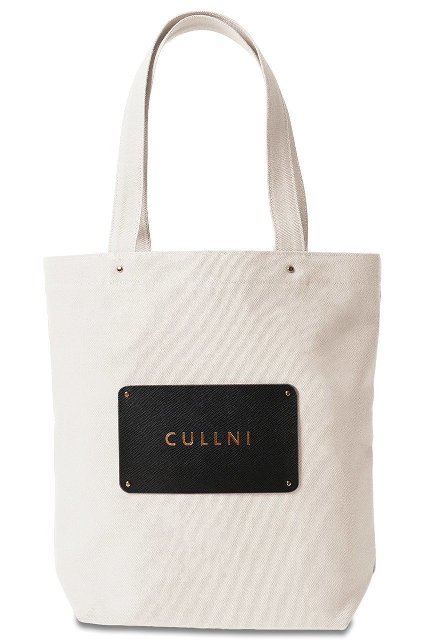 【クルニ/CULLNI】のコットン トートバッグ インテリア・キッズ・メンズ・レディースファッション・服の通販 founy(ファニー) 　ファッション　Fashion　レディースファッション　Fashion for Women　バッグ　Bags　ユニセックス　Unisex, Genderless　シンプル　Simple, Minimal　トートバッグ　Tote Bag, Large Shoulder Bag　パッチ　Patch, Appliqué　エクリュ|ID: prp329100004043222 ipo3291000000036035316
