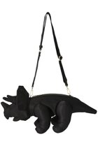 【メゾン ミハラヤスヒロ/Maison MIHARA YASUHIRO】の【UNISEX】DOLLS TRICERATOPS ショルダーバッグ 人気、トレンドファッション・服の通販 founy(ファニー) ファッション Fashion レディースファッション Fashion for Women トップス・カットソー Cut & Sew Tops バッグ Bags ユニセックス Unisex, Genderless モチーフ Motif, Design Theme ラップ Wrap, Wrap Design エレガント 上品 Elegant thumbnail ブラック|ID: prp329100004044939 ipo3291000000032792613