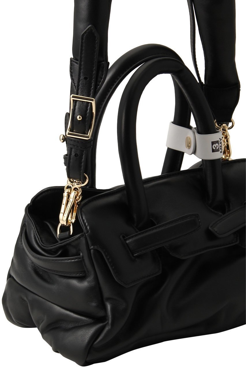 2WAY PUFFER HAND BAGショルダーバッグ メゾン ミハラヤスヒロ/Maison MIHARA YASUHIRO】の【UNISEX