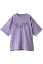 【メゾンスペシャル/MAISON SPECIAL】の【UNISEX】ピグメントmaisonTシャツ カレッジ LVD(ラベンダー)|ID:prp329100004045587