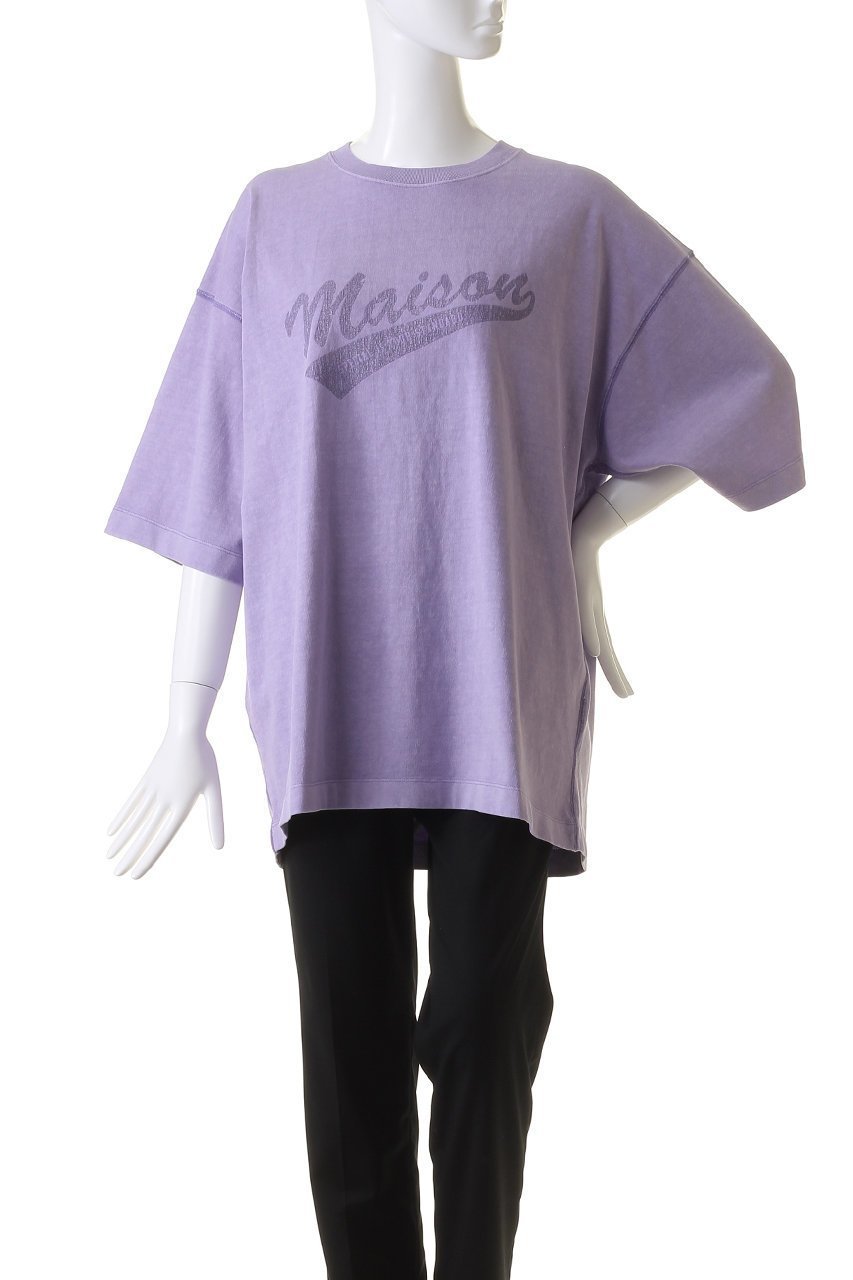 【メゾンスペシャル/MAISON SPECIAL】の【UNISEX】ピグメントmaisonTシャツ カレッジ 人気、トレンドファッション・服の通販 founy(ファニー) 　ファッション　Fashion　レディースファッション　Fashion for Women　トップス・カットソー　Cut & Sew Tops　シャツ・ブラウス・オフィスカジュアル　Elegant Blouses & Button-Ups　ロングTシャツ・Tシャツ　Longline T-Shirts & Tees　カットソー・ベーシックTシャツ　Cut-and-Sewn Tops / Stretch Tees & Basics　ユニセックス　Unisex, Genderless　ショート　Short, Short Length　シンプル　Simple, Minimal　スリーブ　Sleeve, Long Sleeve / Short Sleeve　ビンテージ　Vintage, Retro Style　プリント　Print, Printed Pattern　other-2|ID: prp329100004045587 ipo3291000000035934643