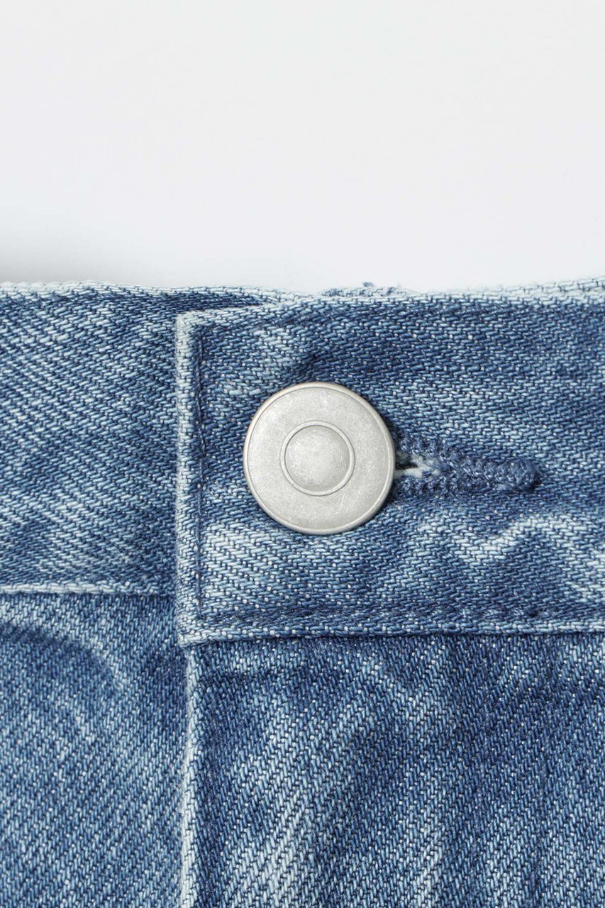【アルアバイル/allureville】のラインデニムパンツ 人気、トレンドファッション・服の通販 founy(ファニー) 　ファッション　Fashion　レディースファッション　Fashion for Women　パンツ　Pants & Trousers　デニムパンツ・ジーンズ・美脚デニム　Denim Jeans & Pants　シンプル　Simple, Minimal　センター　Center, Center Line　ダメージ　Distressed, Destroyed　デニム　Denim, Jeans Material　フェミニン　Feminine, Girly　フォルム　Silhouette, Form　other-6|ID: prp329100004045613 ipo3291000000032936563